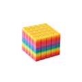 Cubo Deslizante Sensorial arco-íris em impressão 3D — Sensoria €9,00